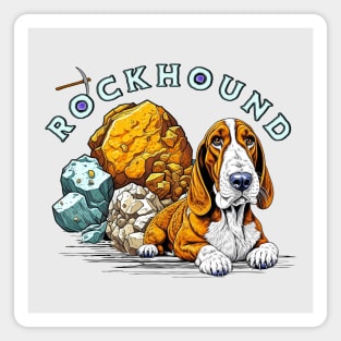 Rockhound Pun Magnet